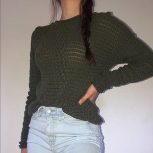 Universal Thread Olive Knit Sweater